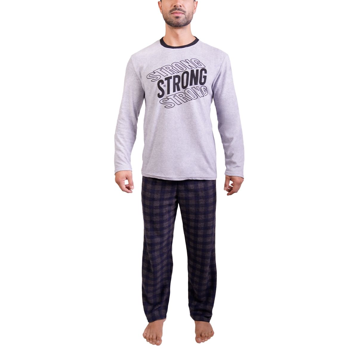 BAZIANI - Pijama Micropolar Hombre 9217