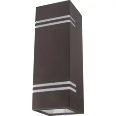 BP - Aplique Exterior Bika Bidireccional Negro
