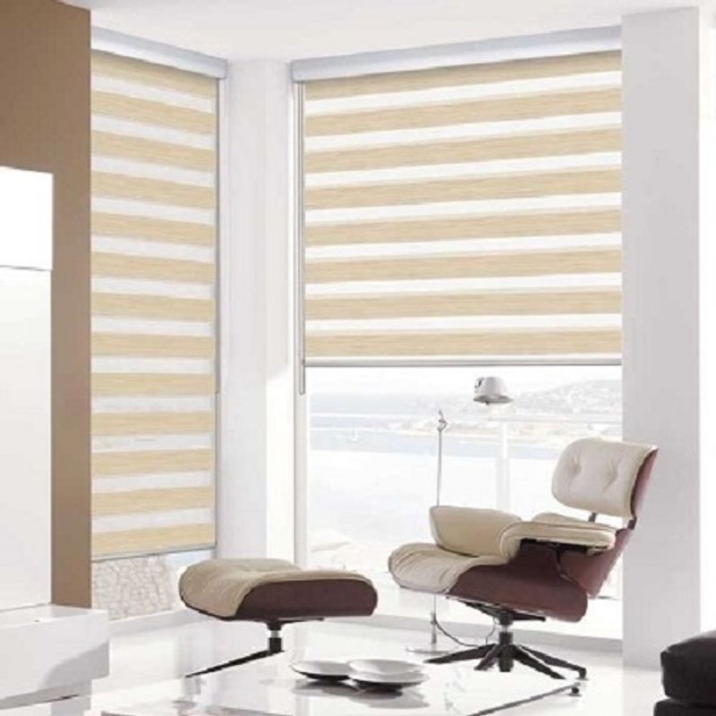GENERICO - cortina roller duo 160x240 dia y noche BEIGE