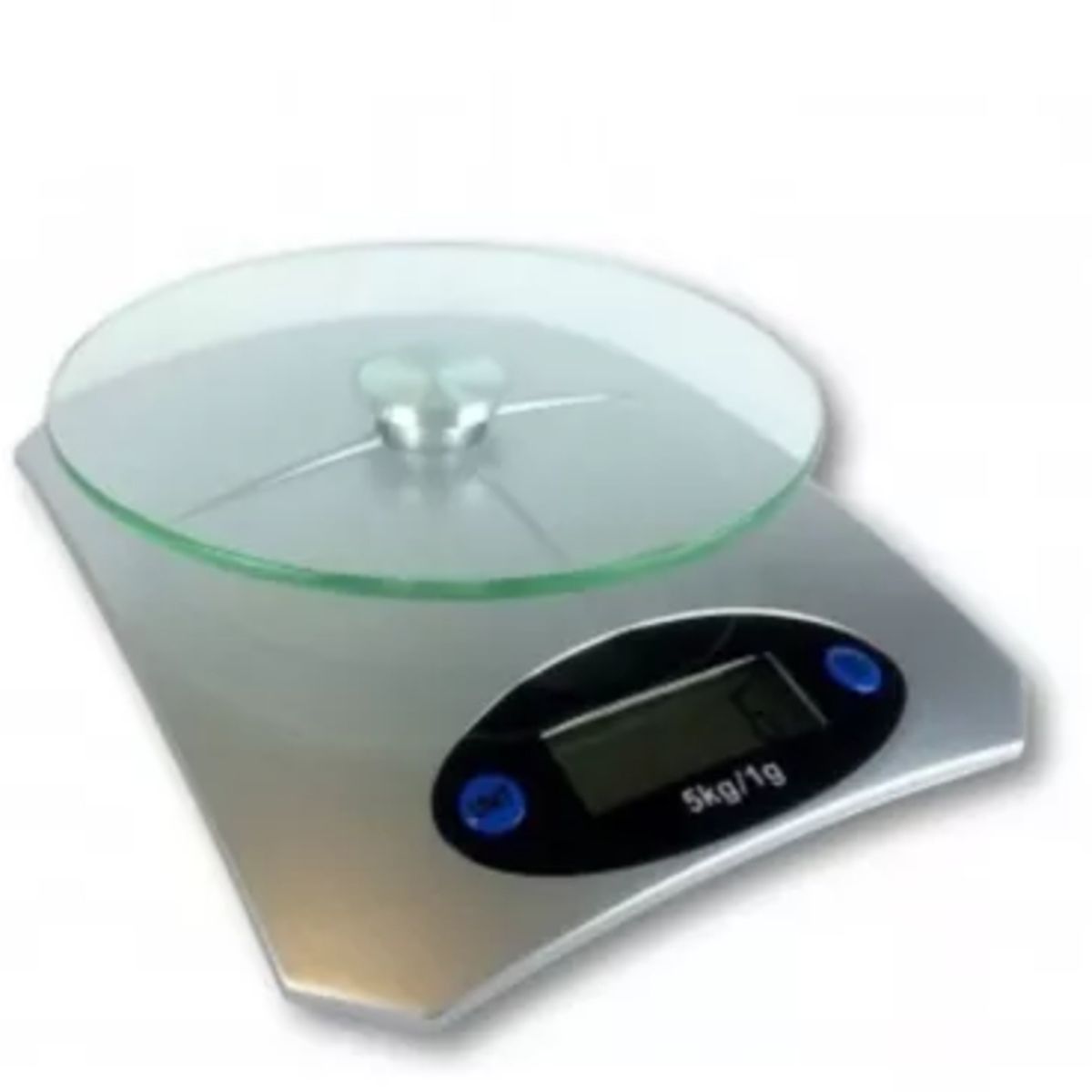 GENERICO - Balanza Gramera Digital De 5kg Con Bandeja De Vidrio