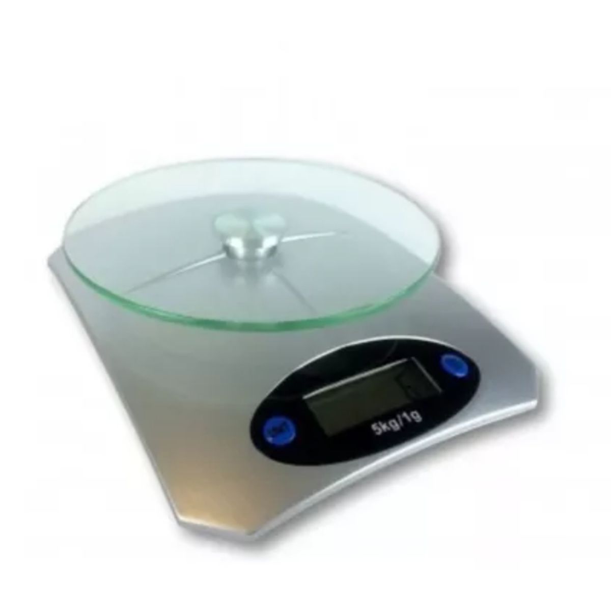 GENERICO - Balanza Gramera Digital De 5kg Con Bandeja De Vidrio