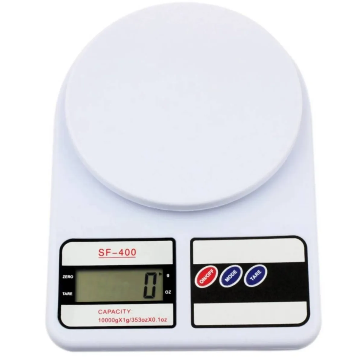 GENERICO - Balanza Pesa Digital Gramera De Cocina 10 Kilos