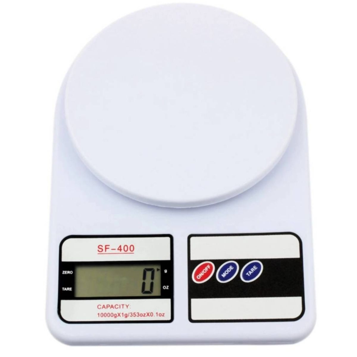 GENERICO - Balanza Pesa Digital Gramera De Cocina 10 Kilos