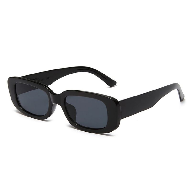 GENERICO - Gafas Lentes De Sol Retro Polarizados Negro