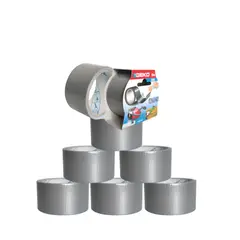 GENERICO - 8 Und Duct Tape Cinta Americana 10m Multiuso Tela Industria