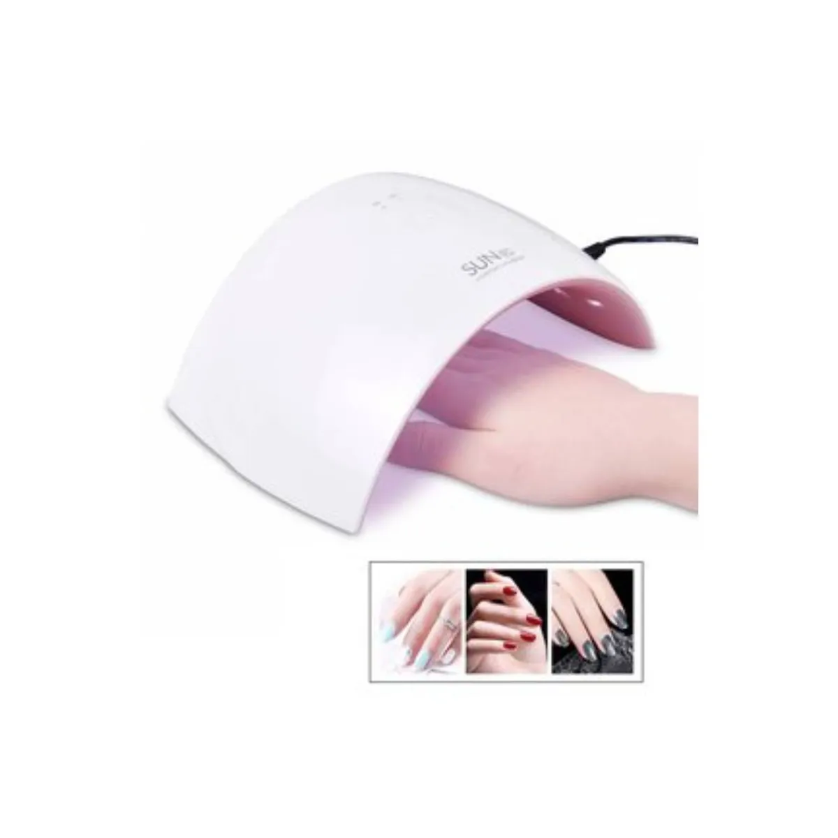NO LOGO - Lámpara Secadora Uv Led Para Uñas Gel Y Esmalte