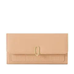 EVERSO - Cartera Larga De Cuero Para Mujer
