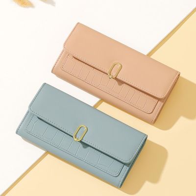 Imagen 2 del producto Cartera Larga De Cuero Para Mujer