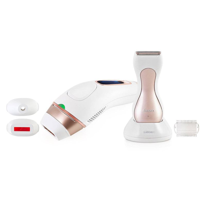 SIEGEN - Depiladora Laser Ipl más Rasuradora Sg-9435