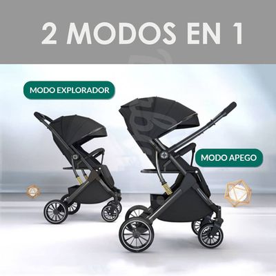 Imagen 2 del producto Coche de bebé Maleta Reversible Walky Blanco