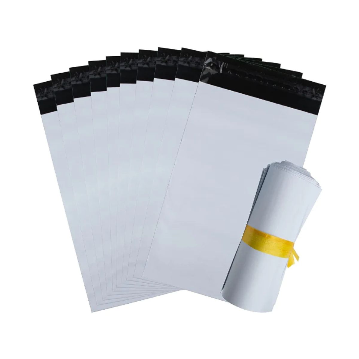 OEM - Pack 100 Bolsas De Embalaje Courier Autoadhesiva 25x15cm