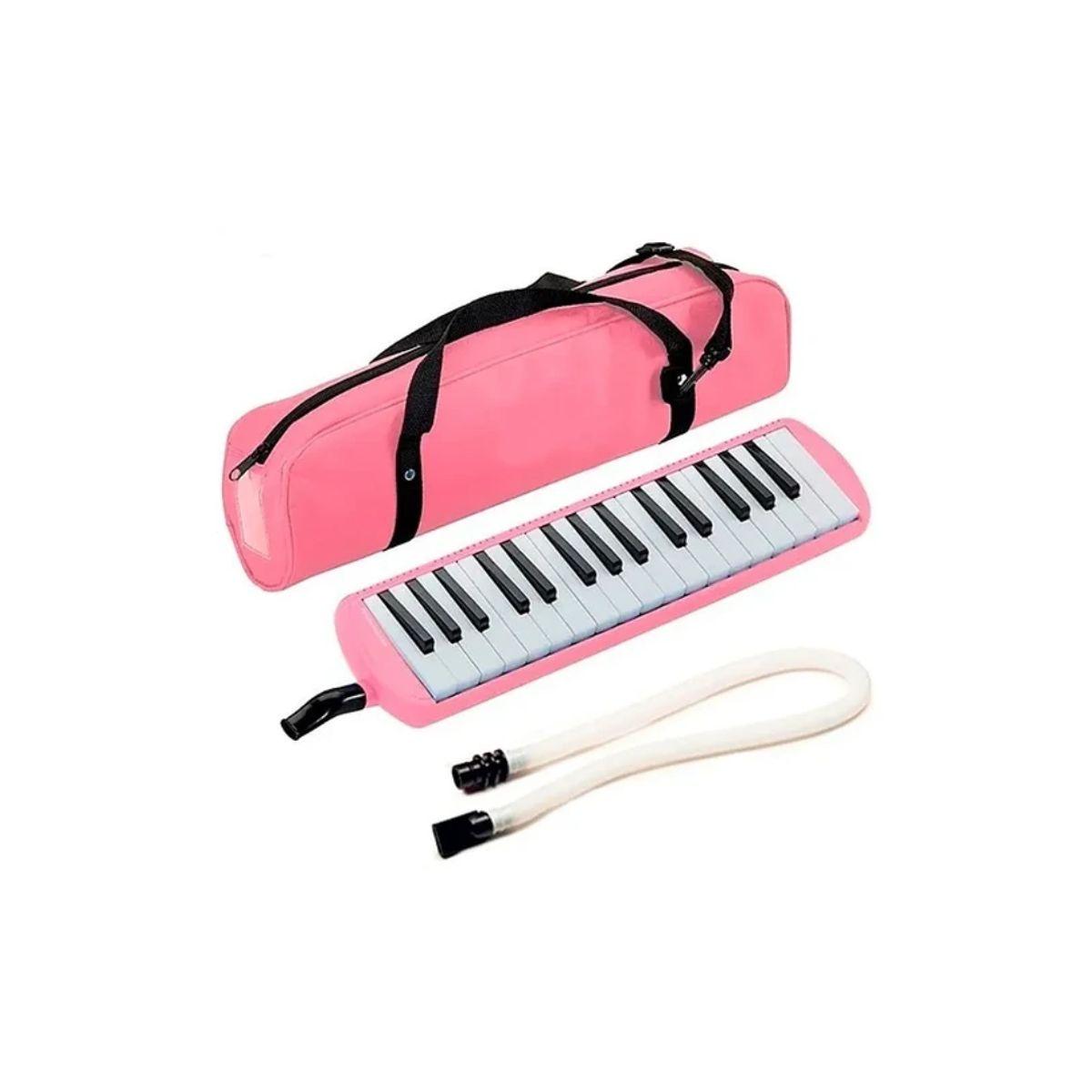 FUSSEN - Melódica 32 Notas  + Estuche + Boquilla Rosa.