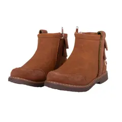 PILLIN - Botín Bebe Niña Café