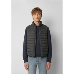 SCALPERS - Parka Sin Mangas Acolchada Calavera Grey