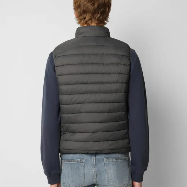 SCALPERS - Parka Sin Mangas Acolchada Calavera Grey