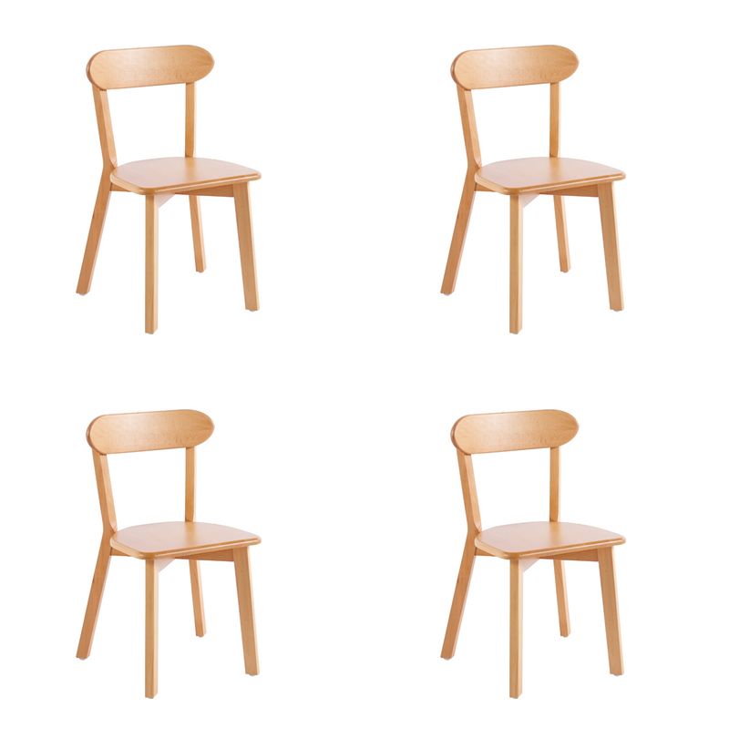 OH MI HOGAR - Pack 4 Sillas Soma Natural
