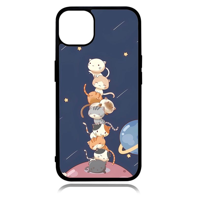GENERICO - Carcasa Para IPHONE 15 PRO Diseño Gatito 6