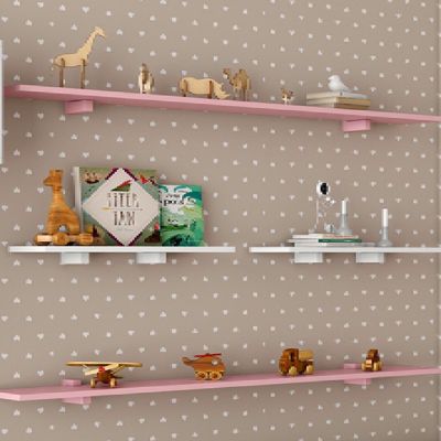 Imagen 2 del producto Repisas Kids 40 Rosada Pack x2