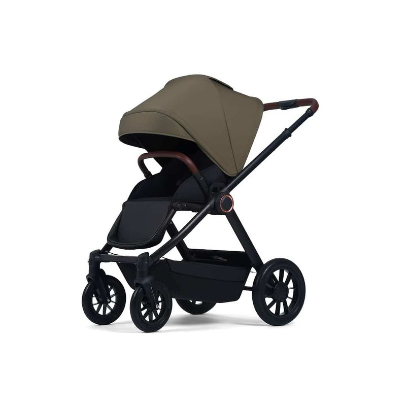 BABYMINE - Coche de bebé Asiento Reversible Verde Babymine