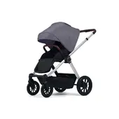 BABYMINE - Coche de bebé Asiento Reversible Gris