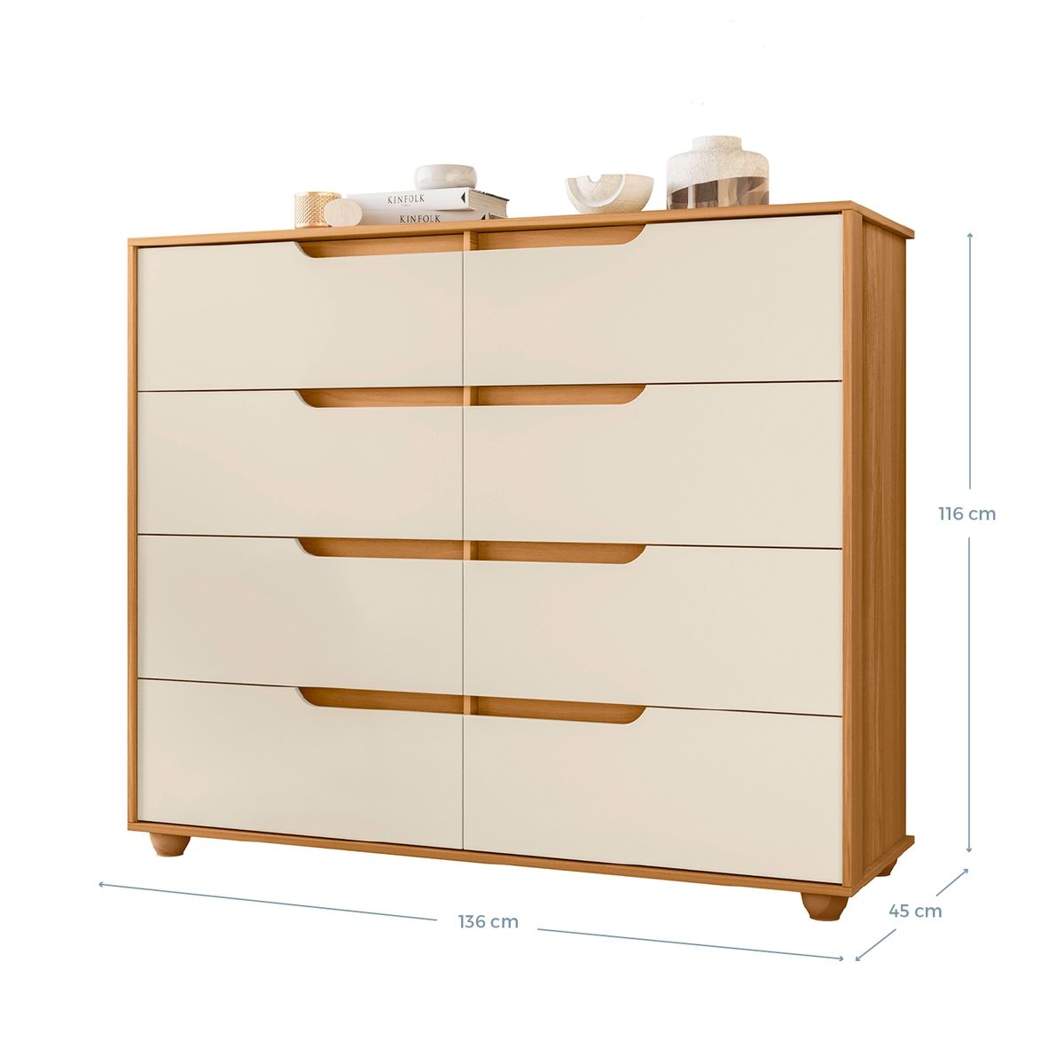 VEKKAHOME - Comoda doble Evo