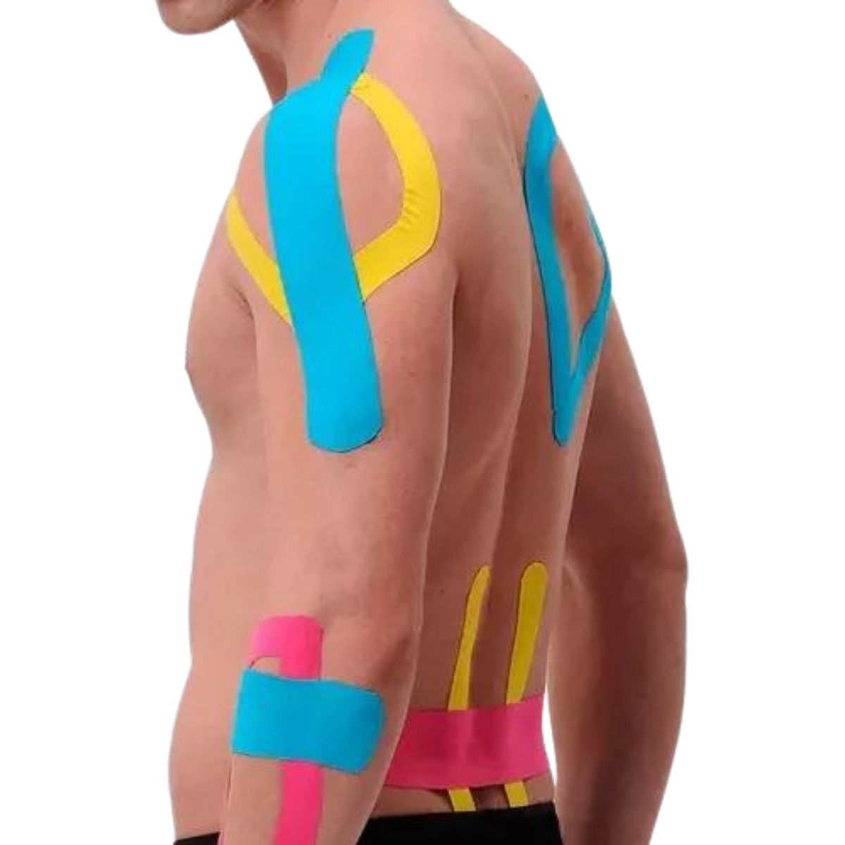 LIKE SHOP - Cinta Tape Neuromuscular Kinesiológica Vendaje 5cm X 5m Rojo