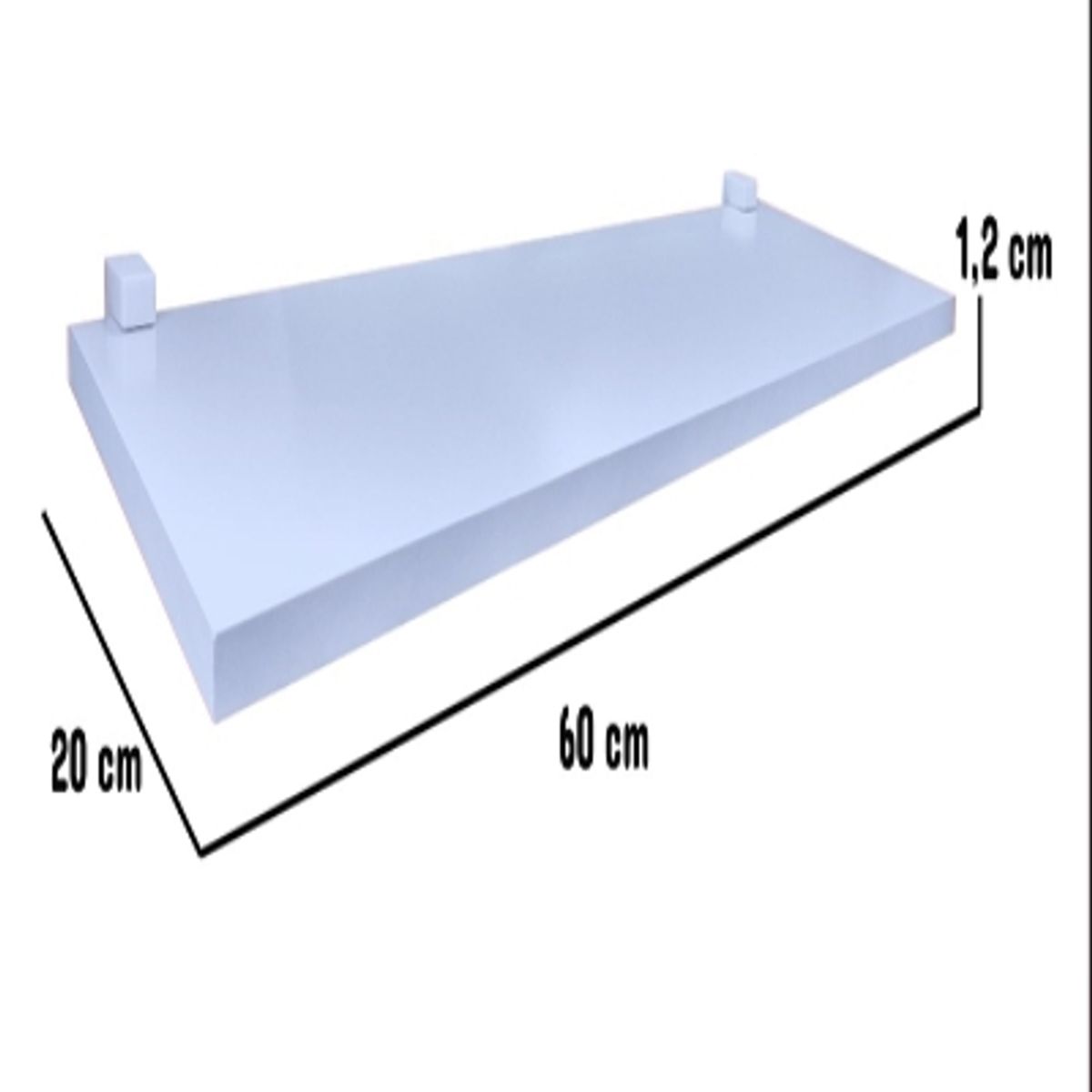 KIDSCOOL - Repisas Kids 60 Azul Pack x2