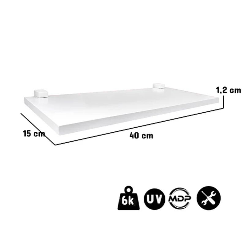 KIDSCOOL - REPISAS KIDS 40 BLANCO PACK x2