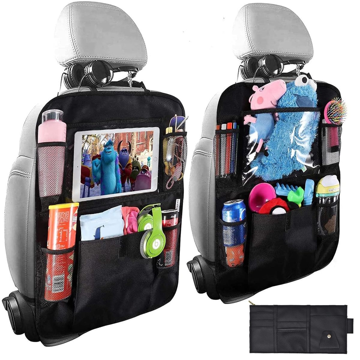EVERSO - Bolso Organizador Multifunción Asiento Trasero De Auto