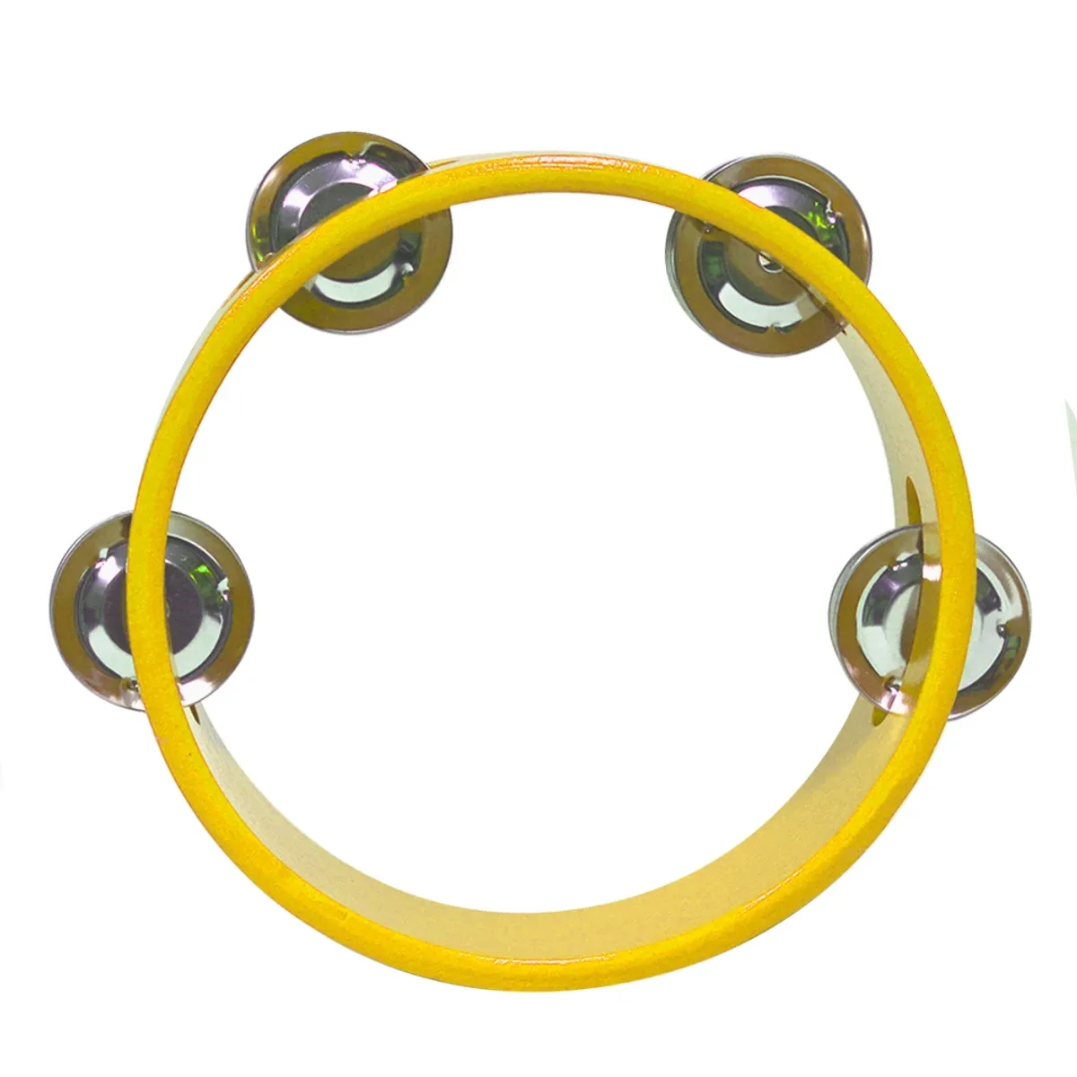 RMX - PANDERO DE MADERA 6 PARA NIÑOS AMARILLO RMX.