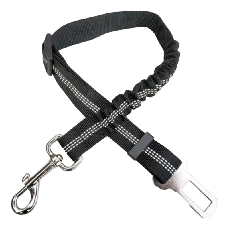 GENERICO - Cinturón De Seguridad Para Perro Gato Correa Elástica Auto