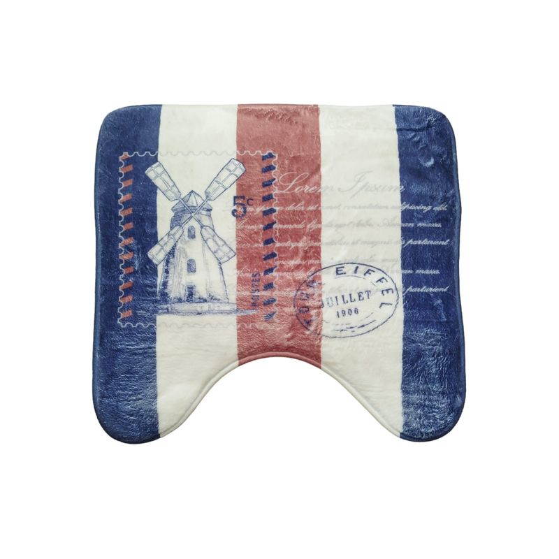 BATHLUX - Alfombra Antideslizante Impresión Molino 45x45cm