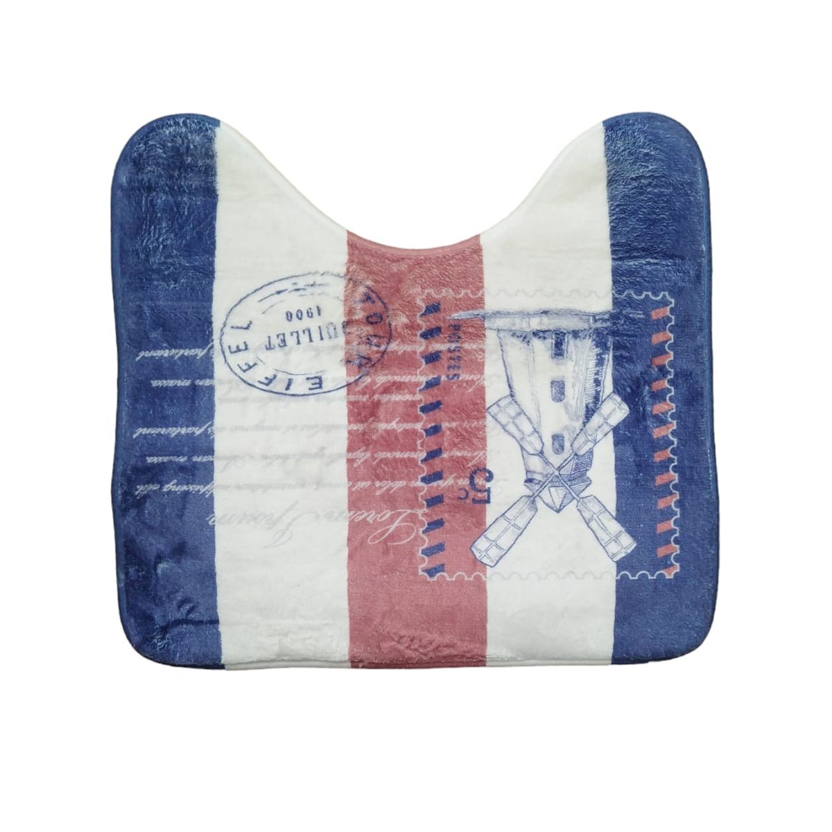 BATHLUX - Alfombra Antideslizante Impresión Molino 45x45cm