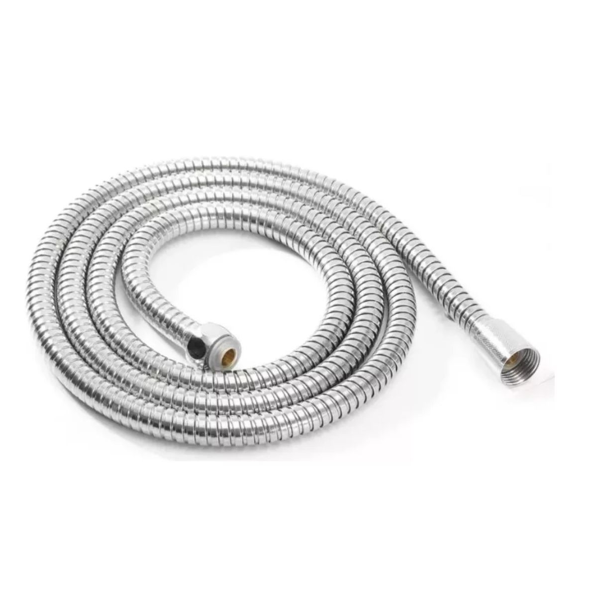 GENERICO - Manguera Ducha Flexible Extensible Cromada Acero Inoxidable