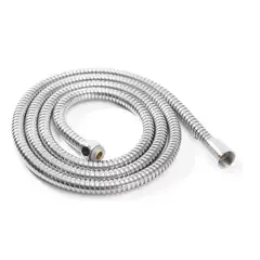 GENERICO - Manguera Ducha Flexible Extensible Cromada Acero Inoxidable