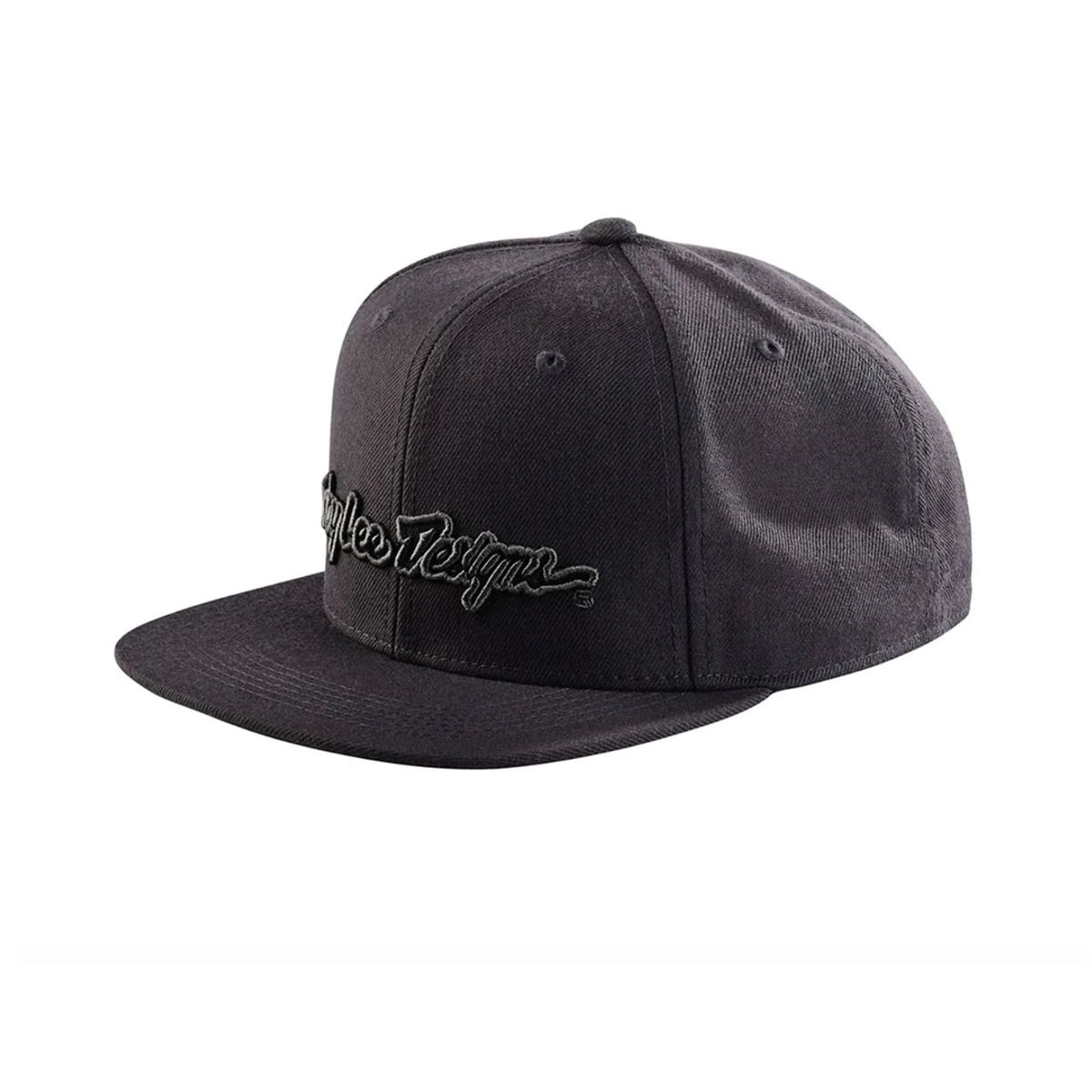 TROY LEE DESIGNS - Jockey Snapback Signature Gris - Gris Oscuro Troy Lee Designs
