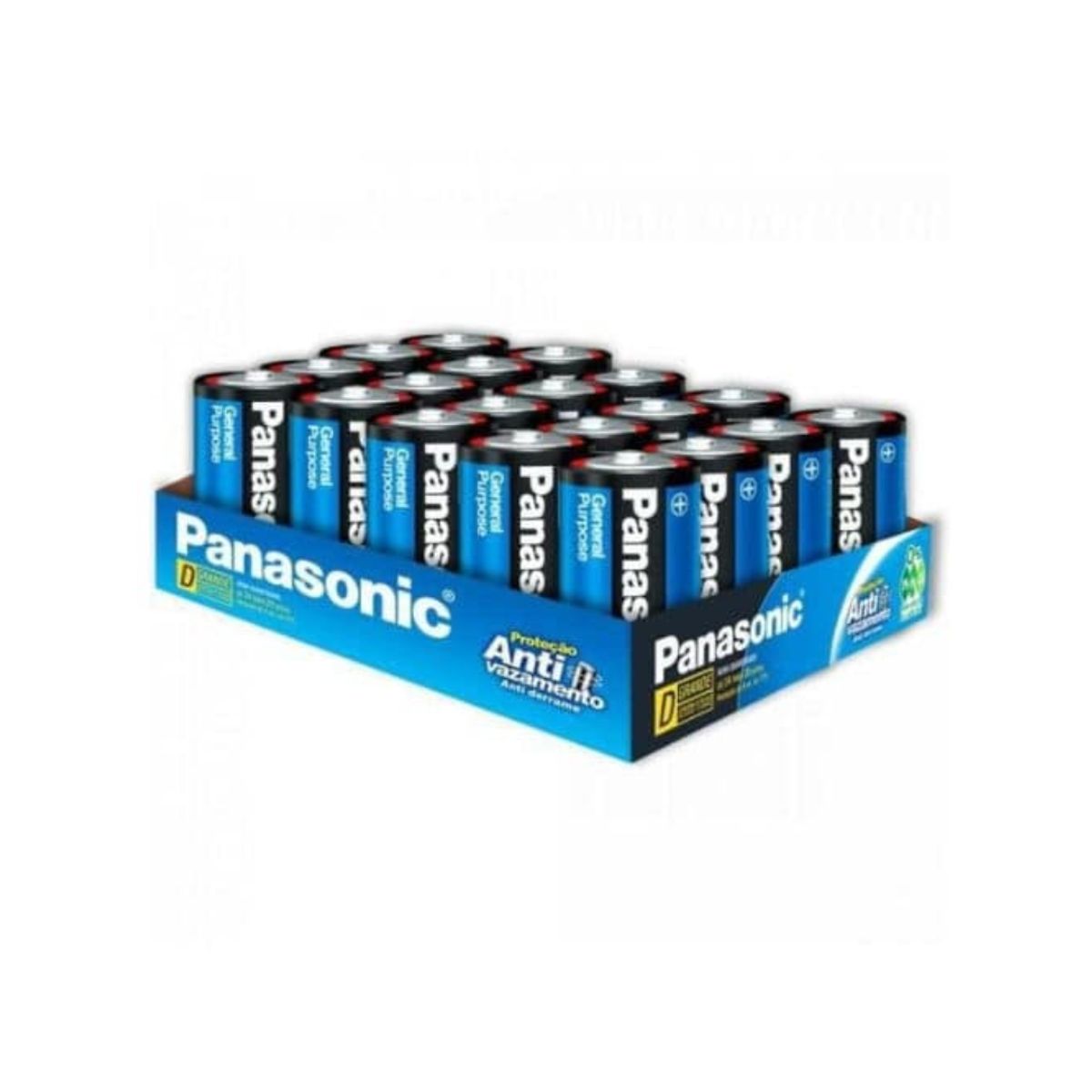 PANASONIC - Pack De 24 Pilas D D 1,5v Ultra Hyper Panasonic