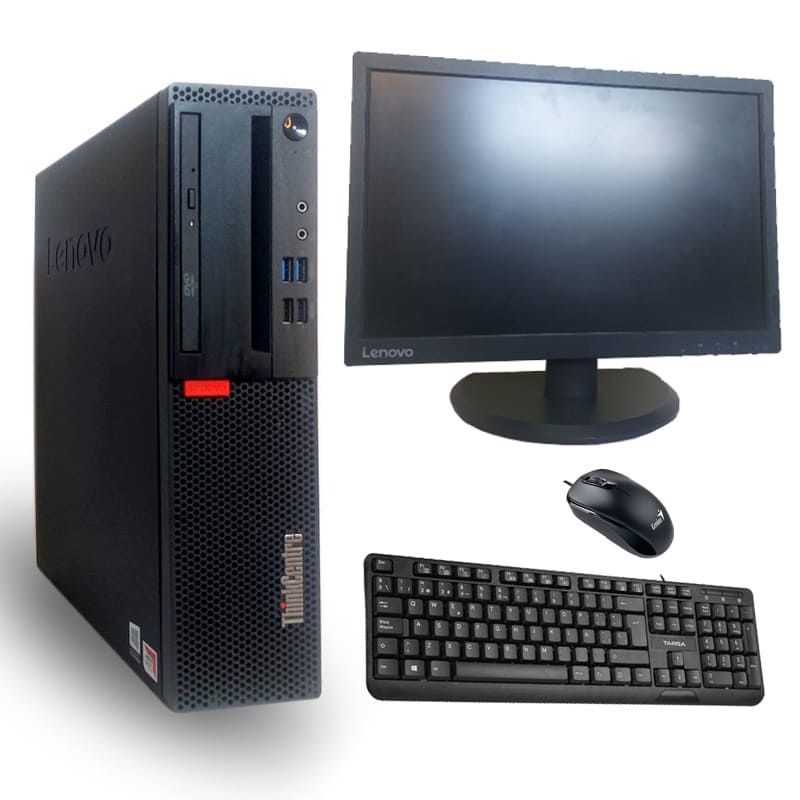 LENOVO - thinkcenter Lenovo M715 con monitorwifi