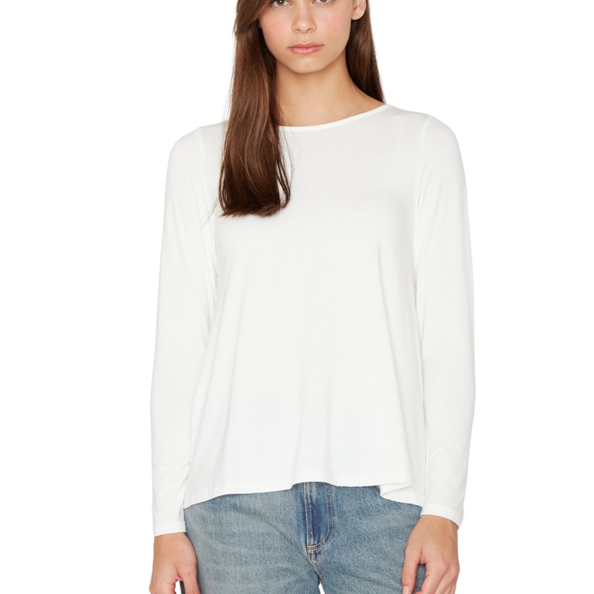 JACINTA TIENDA - Polera Bianca campana III blanca Jacinta Tienda