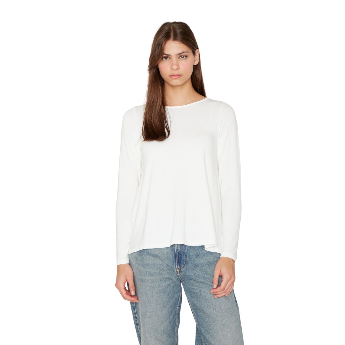 JACINTA TIENDA - Polera Bianca campana III blanca Jacinta Tienda