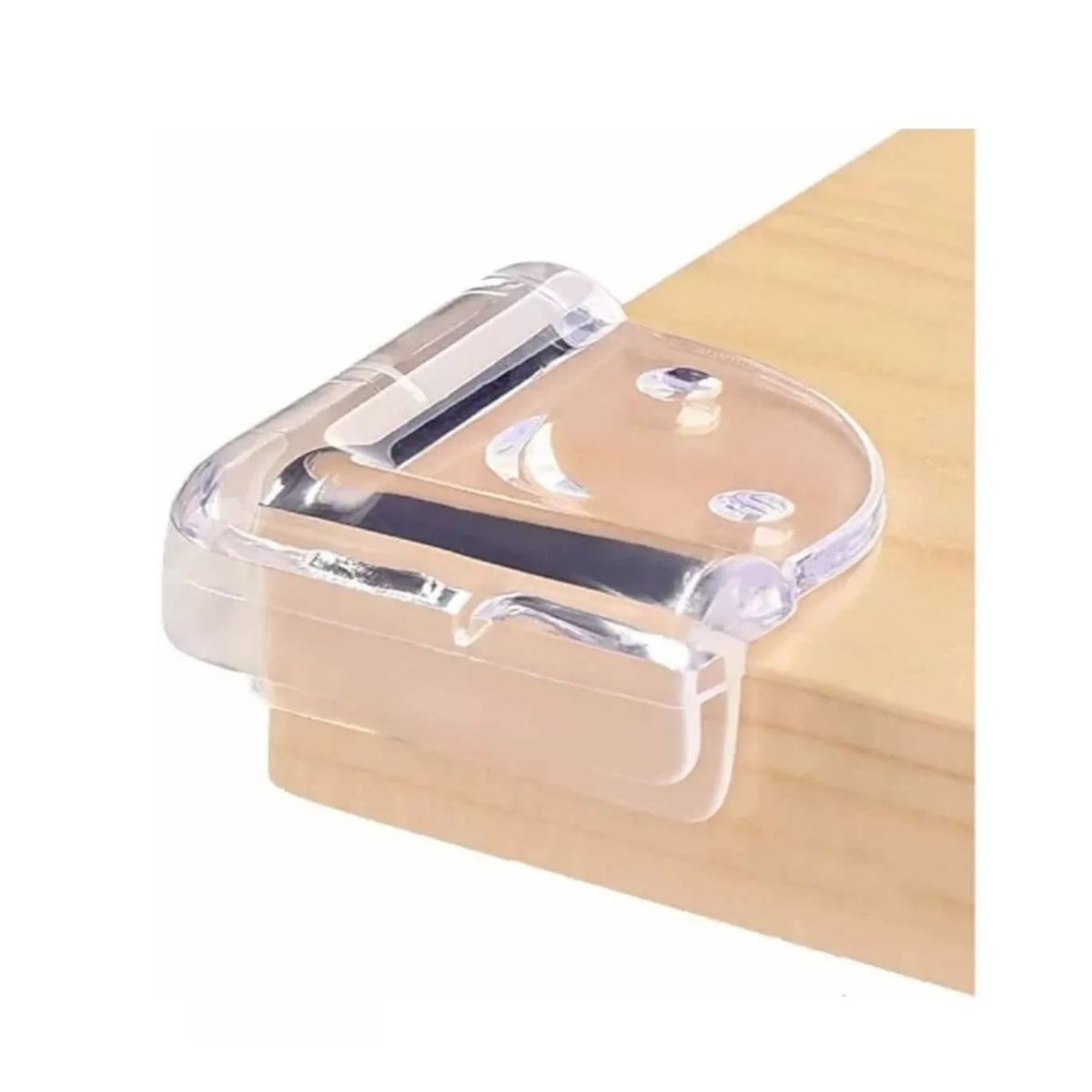 GENERICO - Esquineros Protector Niños De Silicona Para Mueble Color