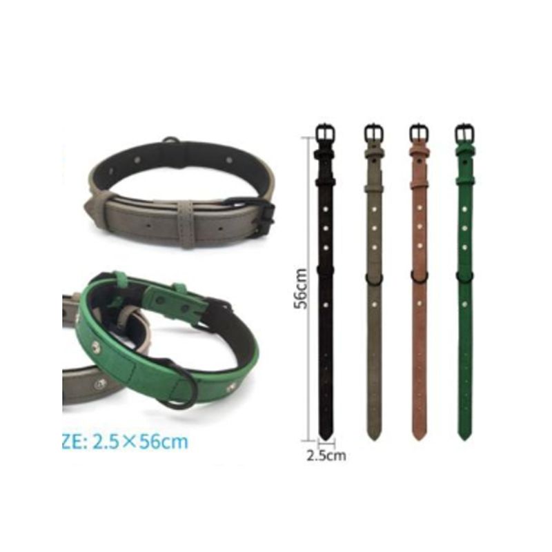 GENERICO - Collar Para Perro Color Verde Con Diseño 56cm