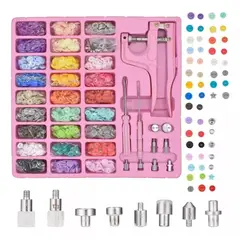 GENERICO - Pinza Remachadora Para Broches Plasticos Snap Mas 270 Broche