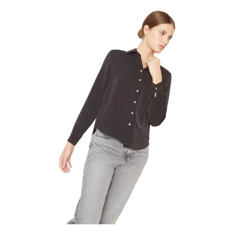 JACINTA TIENDA - Blusa Sara III negra Jacinta Tienda