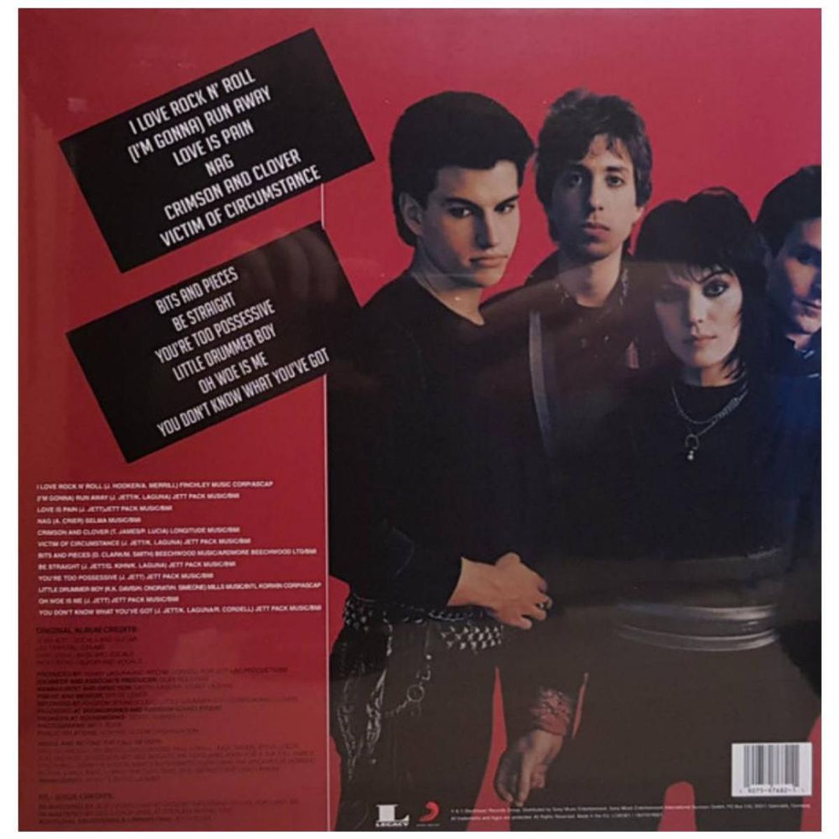 HITWAY MUSIC - JOAN JETT - I LOVE ROCK & ROLL - VINILO HITWAY MUSIC