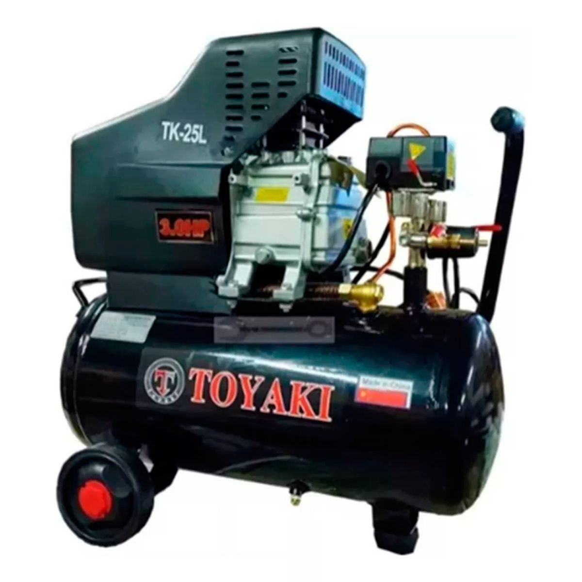 TOYAKI - Compresor De Aire 25lts / 3 Hp / Toyaki Tk-25l