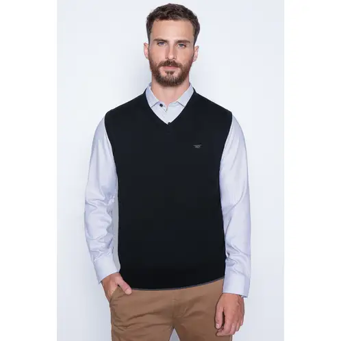 FEROUCH - Sweater Smart Casual W/S Negro