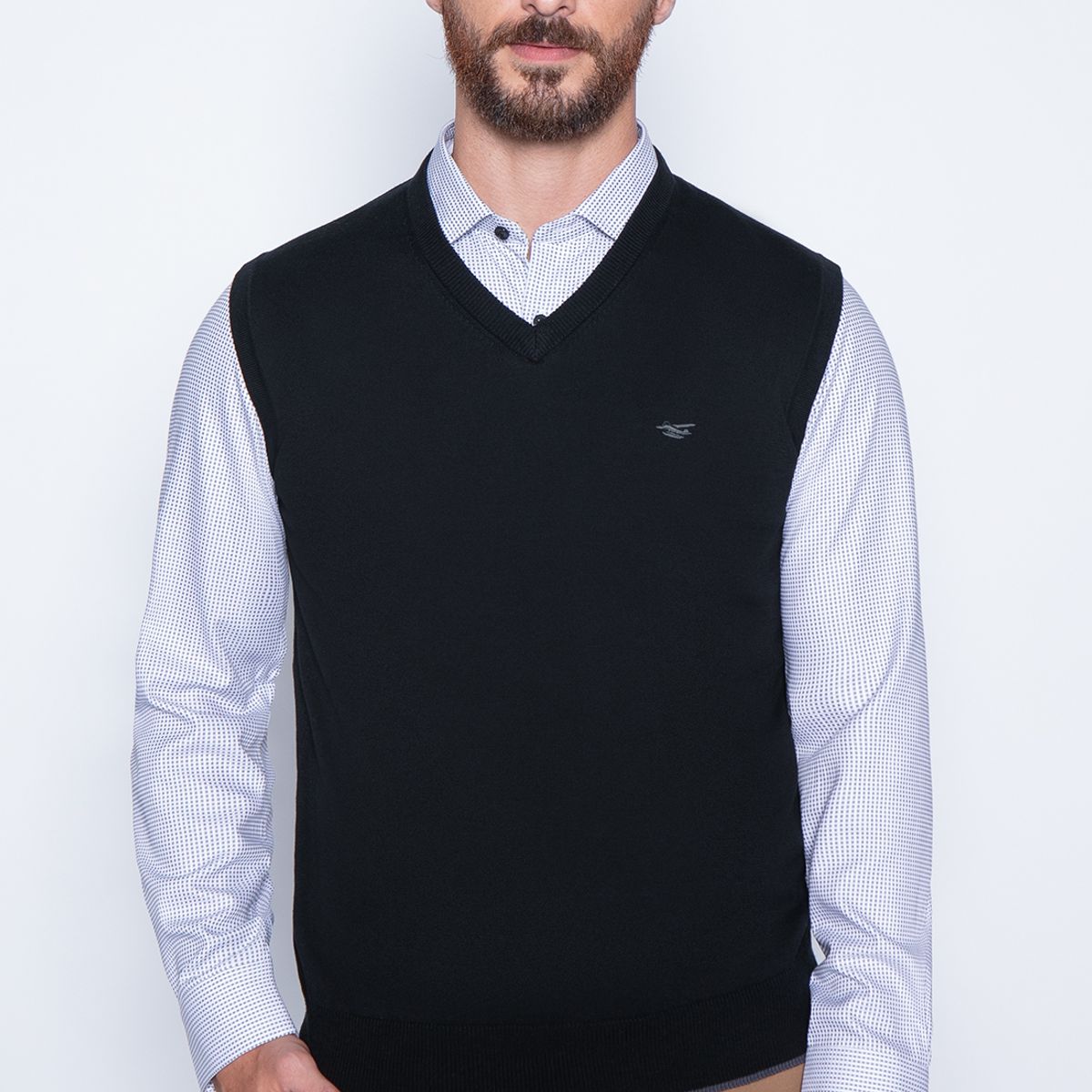 FEROUCH - Sweater Smart Casual W/S Negro Ferouch