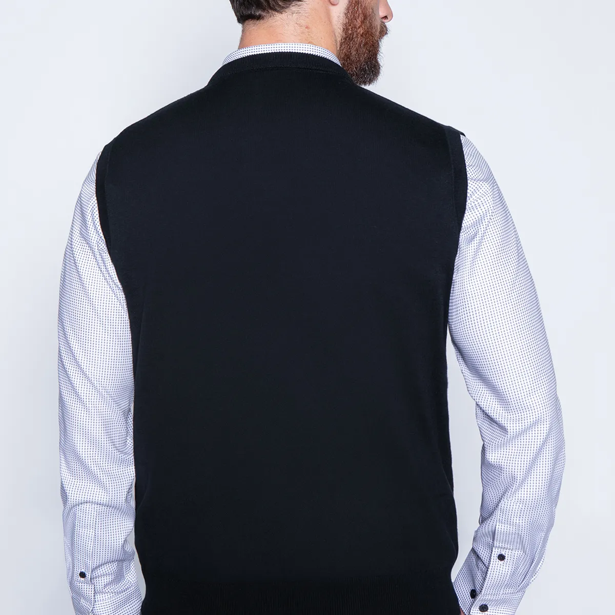 FEROUCH - Sweater Smart Casual W/S Negro Ferouch