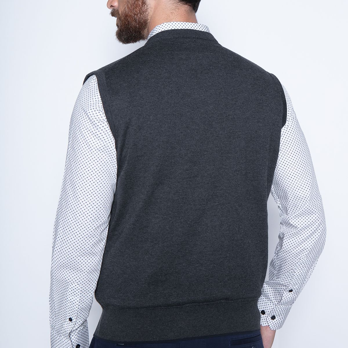 FEROUCH - Sweater Smart Casual W/S Gris Ferouch